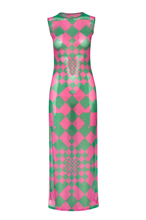 Berry Martini Maya Long Dress