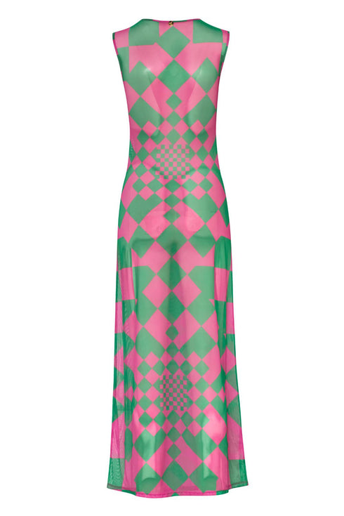 Berry Martini Maya Long Dress