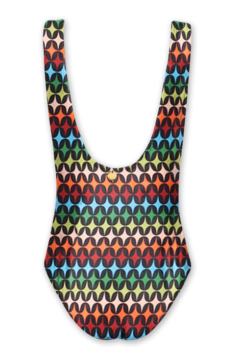 Sunset Tropics Sal Trikini