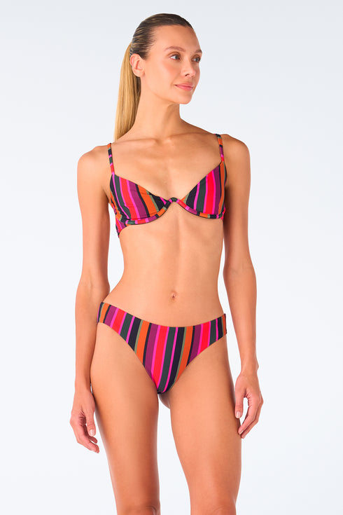 Retro Cherry Violet Top