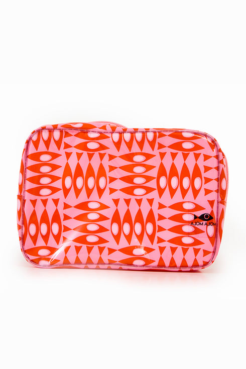 Orange Fish Mini Cosmetic Case
