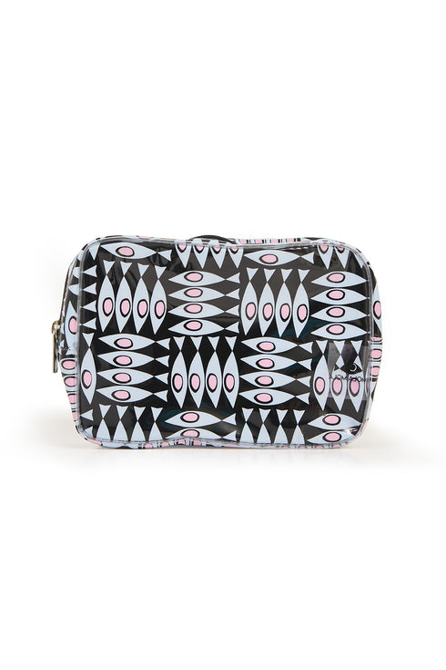 Black Fish Mini Cosmetic Case