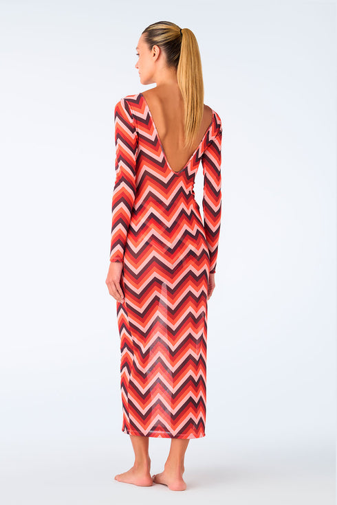 Golden Surf Maya Long Dress