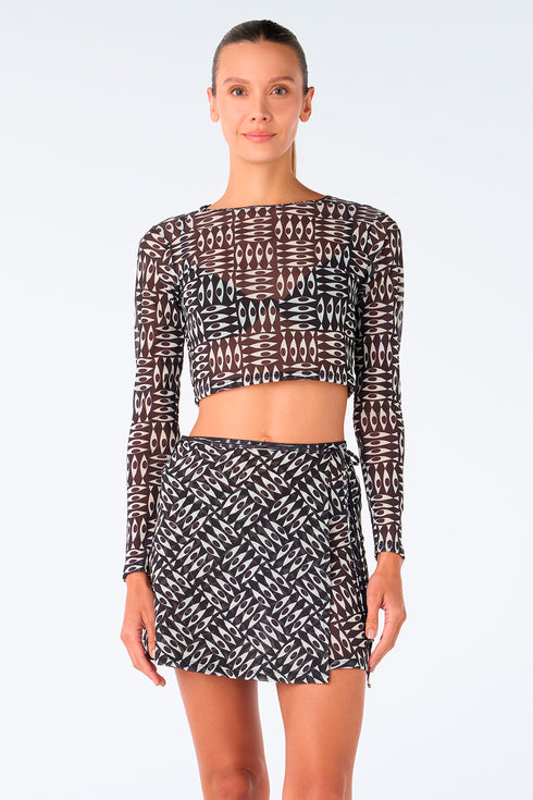 Midnight Mola Nova Skirt