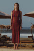 Retro Cherry Maya Long Dress