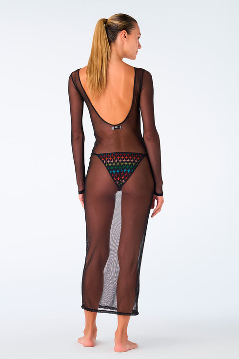 Sunset Tropics Maya Long Dress