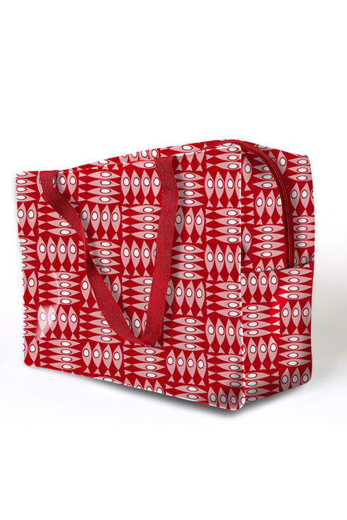 Red Fish Towel Bag