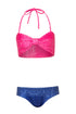 Fucsia Bandana Blue Salome