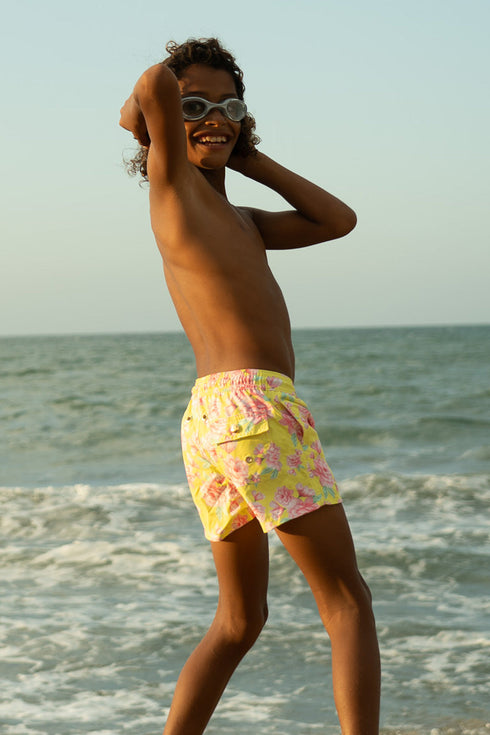 Lemon Garden Boy Short